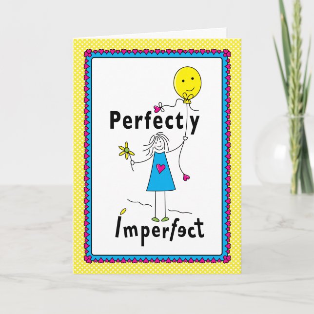 Carte 1_Greeting 5"x7" parfaitement imparfaite (Devant)