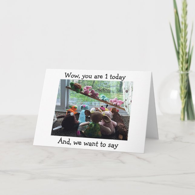 CARTE *1* NOUS NOUS SOMMES TOUS RASSEMBLÉS POUR DIRE HEU (Devant)