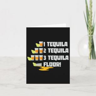 Carte 1 Tequila 2 Tequila 3 Tequila par terre Cinco De M