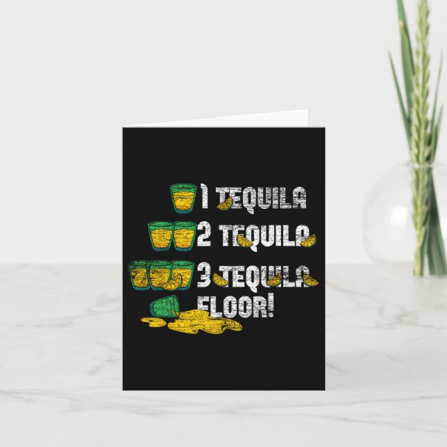 Carte 1 Tequila 2 Tequila 3 Tequila Sol  (Devant)