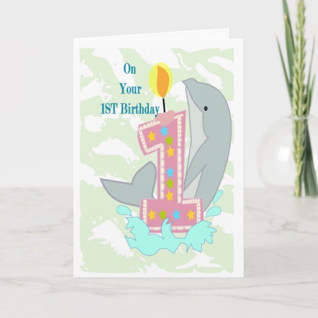 Carte 1er anniversaire (Devant)