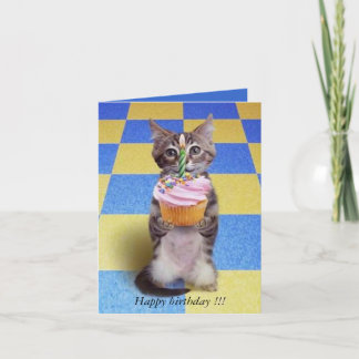 Carte 1er anniversaire du bébé -