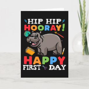 Carte 1er jour de 1ère année Première journée d'école