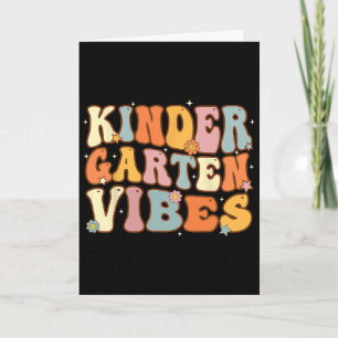 Carte 1er jour d'école ambiance jardin d'enfants étudian