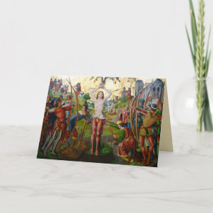 Carte 1er Martyre de Saint-Sébastien (M 013)