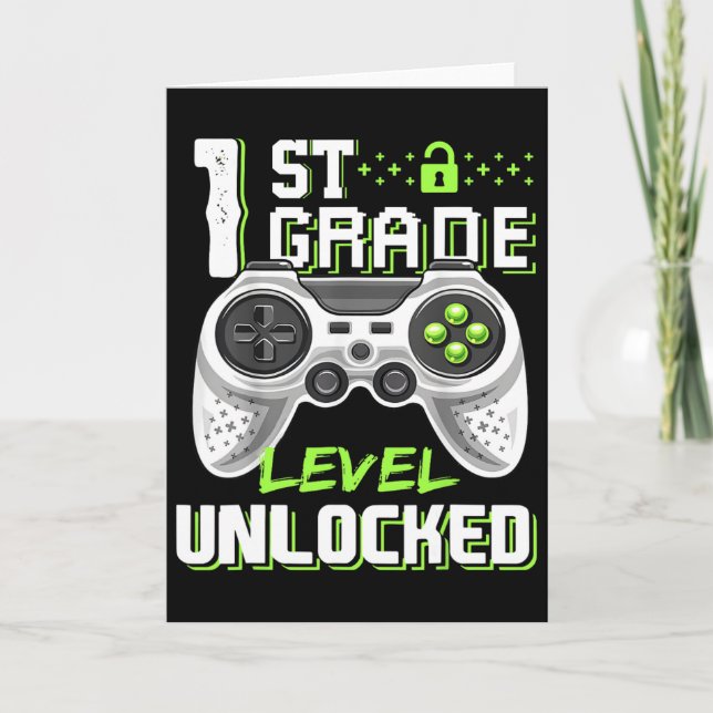 Carte 1ère classe Jeu déverrouillé Premier jour de l'éco (Devant)