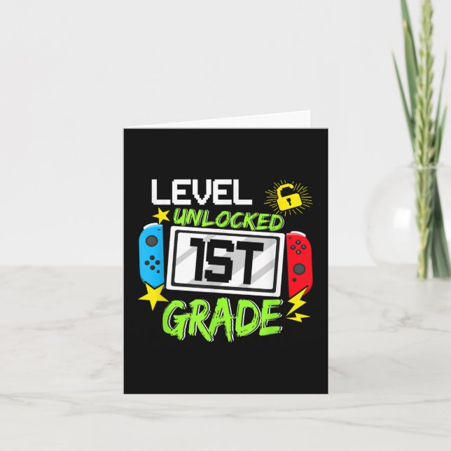 Carte 1st Grade (Devant)