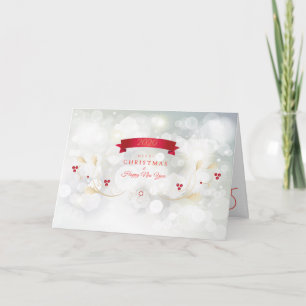 Carte 2024 Joyeux Noël et Bonne Année ! XMAS