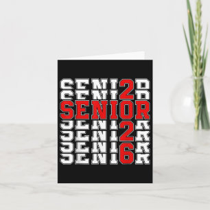 Carte 2025 Graduation Cl De 2026 Senior 2026 Retour À Sc
