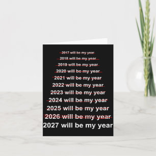 Carte 2027 sera l'année drôle de résolution de Nouvel An