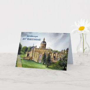Carte 20e Anniversaire Wisses Castle Howard York Peintur
