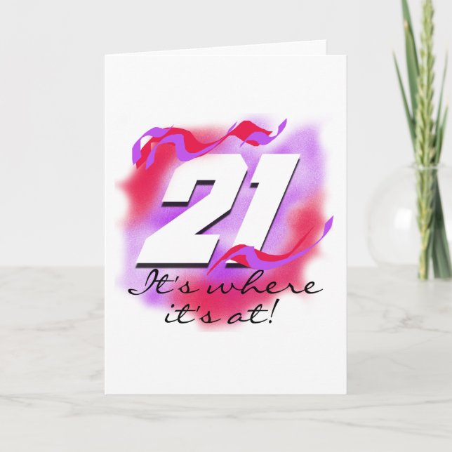Carte 21 à où il est (Devant)