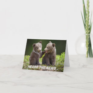 CARTE *21E* ANNIVERSAIRE DES OURS DE GOSSIPING