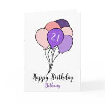 21e anniversaire groupe de ballons