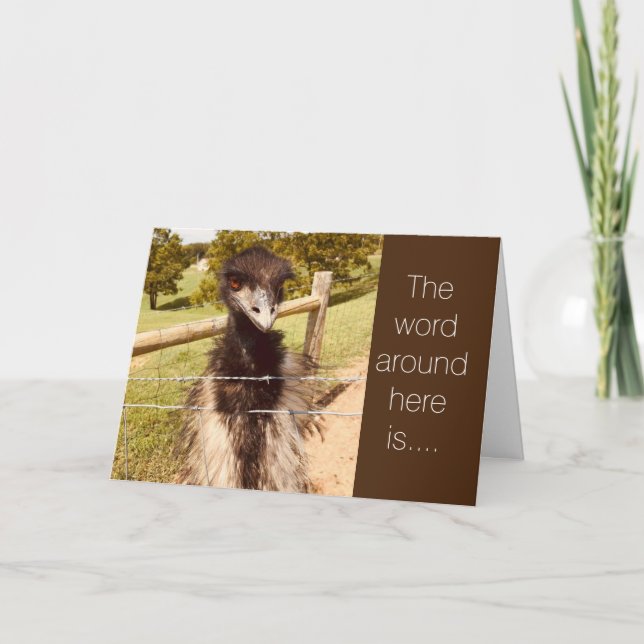 CARTE **21E ANNIVERSAIRE** LA "FIN DE VOTRE JEUNESSE" (Devant)