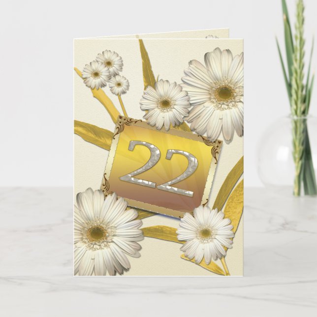Carte 22e jour de fête, avec des enfants. (Devant)