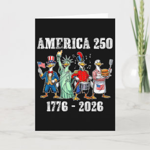 Carte 250 années Amérique 1776 2026 250e anniversaire Oi