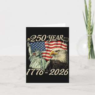 Carte 250 Ans 1776 2026 250e Anniversaire 4 juillet
