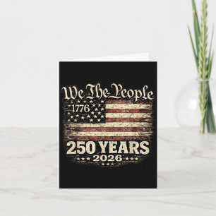 Carte 250 ans 1776-2026 250e anniversaire 4 juillet2