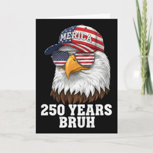 Carte 250 Ans 1776-2026 250e Anniversaire Aigle Merica