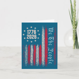 Carte 250 ans 1776 2026 250e anniversaire drapeau États-