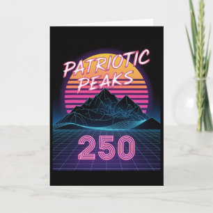 Carte 250 Ans 1776-2026 250e Anniversaire Randonnée _1