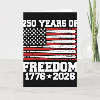 Carte 250 Ans Américain 1776 2026 250e 4 Juillet Vente K