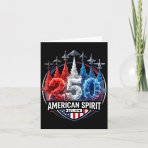 Carte 250 Ans Américain 1776 2026 250e Anniversaire USA
