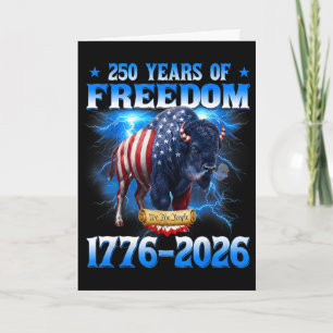 Carte 250 Ans Américain 1776 2026 250e Anniversaire Usa