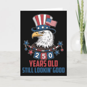 Carte 250 Ans Américain 1776 2026 250e Anniversaire Usa 