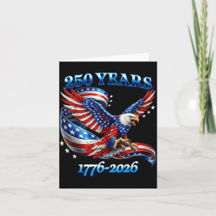 Carte 250 Ans Américain 1776 2026 250e Anniversaire USA