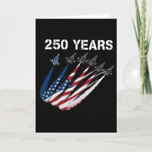 Carte 250 Ans Américain 1776 2026 250e Usa Anniversaire