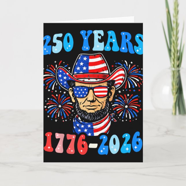 Carte 250 Ans George Washington 1776-2026 250e Anniversa (Devant)