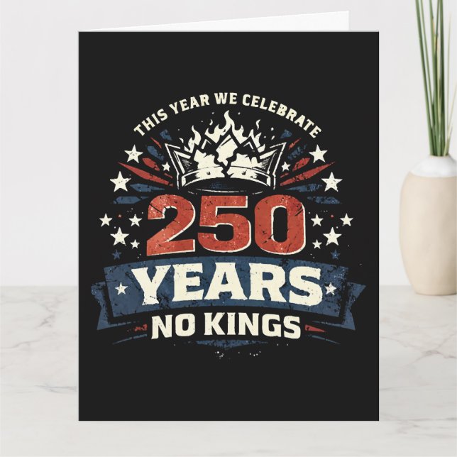Carte 250 Ans Pas De Rois Patriotique (Devant)