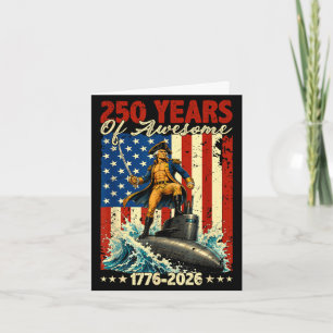 Carte 250 ans usa 1776 2026 george washington 250e