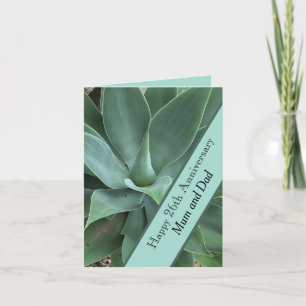 Carte 26e anniversaire du Mariage Jade