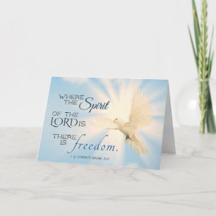 Carte 2 Corinthians 3:17 Where the Spirit of the Lord is