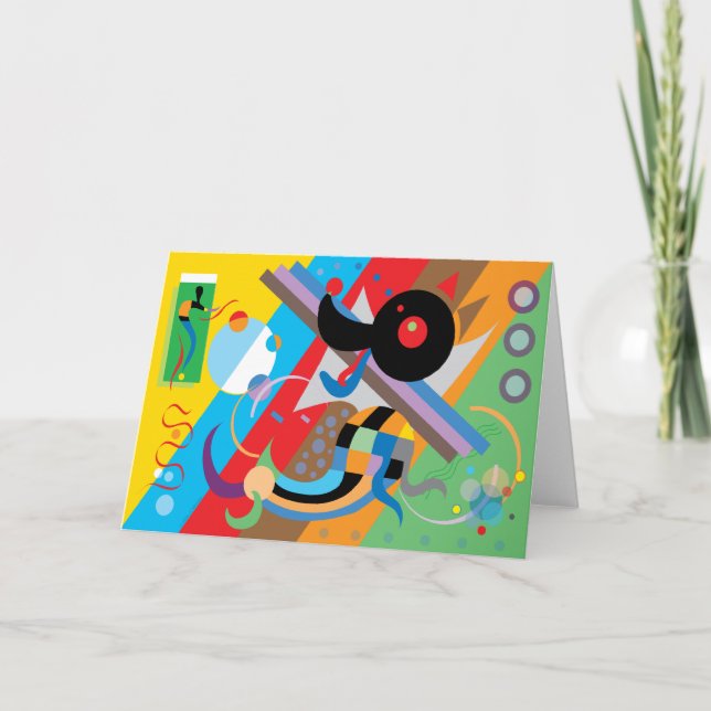 Carte #2 du chiot de Kandinsky (Devant)