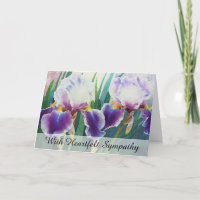 *~* 2 FLEURS IRIS TV2 Sympathy Love Light