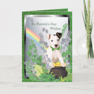 Carte 2. Original Jack Russell Health Luck Happy