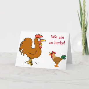 Cartes Poulet Coq D Anniversaire Zazzle Fr