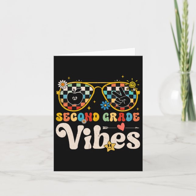 Carte 2e Grade Vibes - 2e Grade Team (Devant)