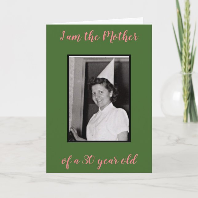 Carte 30 années (Devant)