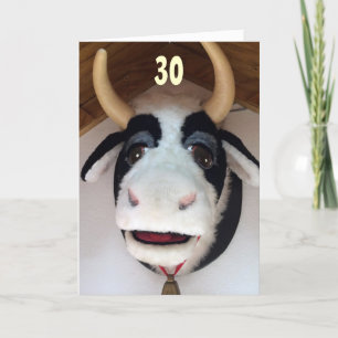 CARTE 30-MAINTENANT, "ÇA" EST QUELQUE CHOSE À "MOO À PRO