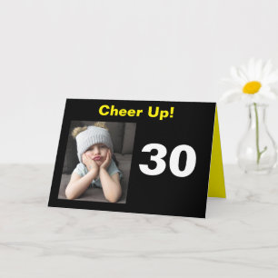 Carte 30e anniversaire Funny Grumpy Girl