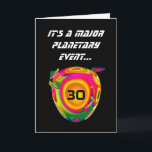 Carte 30th Funny Sci Fi Birthday Planet A02<br><div class="desc">30th Funny Sci Fi Birthday Planet A02. Fatigué de la "même vieille vieille" sorte de cartes d'anniversaire? Celui-ci est totalement unique et... hors de ce monde ! Un drôle de thème de science-fiction avec une planète sur le point de naître. Tout le texte est personnalisable. Amusez-vous pour un amateur de...</div>