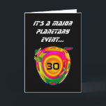 Carte 30th Funny Sci Fi Birthday Planet A02<br><div class="desc">30th Funny Sci Fi Birthday Planet A02. Fatigué de la "même vieille vieille" sorte de cartes d'anniversaire? Celui-ci est totalement unique et... hors de ce monde ! Un drôle de thème de science-fiction avec une planète sur le point de naître. Tout le texte est personnalisable. Amusez-vous pour un amateur de...</div>