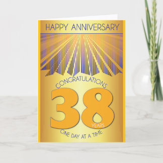 Carte 38 Year Sober Anniversary | Golden Ray 12 Step