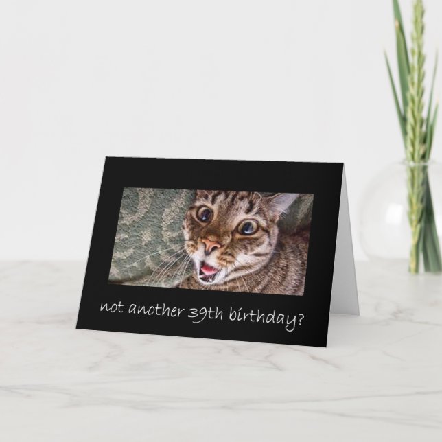 Carte 39e anniversaire (Devant)