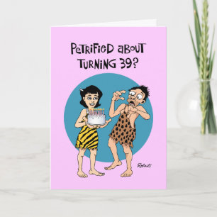 Carte 39e anniversaire d'un ami masculin